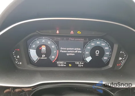 2021 Audi Q3 Premium Plus S Line 45 z USA, uszkodzony, nr VIN WA1EECF39M1122683